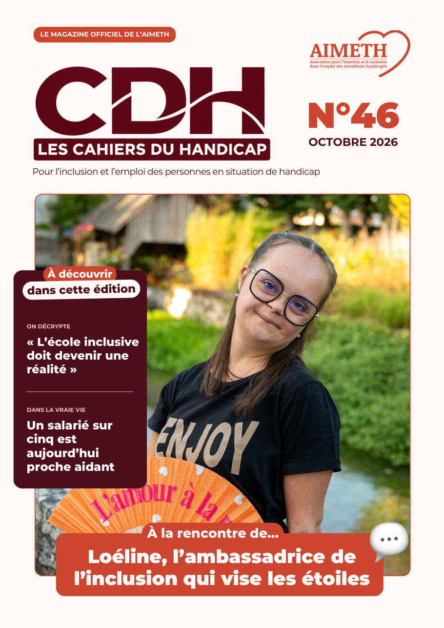 Couverture des Cahiers du Handicap n°46, octobre 2026